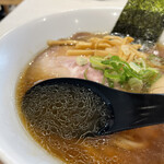 Tanrei Ramen Tsuchinotomi - 鴨、鶏、豚のトリプルスープは豚が支配的な印象。コク深くて好み！