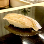 青空 - 握りは泥障烏賊から鱚に