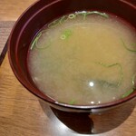 シェアダイニング SAKIGAKE - 味噌汁