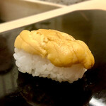 青空 - 赤雲丹　勿論その後、穴子、玉も