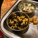 Kalpasi - トウモロコシとヒジキのサブジ