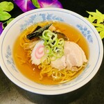 Chilled Ramen with a light, refreshing taste and rich smoked aroma