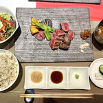 鉄板焼 ステーキ 北野坂 - 