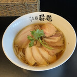 らぁ麺 飛鶏 - 鶏そばチャーシュー　¥990