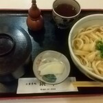 浜市 - 麺セット（刻み揚うどん、ミニ玉子丼）