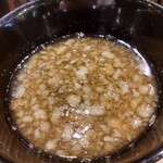 背脂煮干中華そば 和市 - 　　　　　　　　　つけ汁