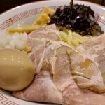 背脂煮干中華そば 和市 - 　　　　　　特製背脂煮干つけ麺