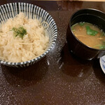 Karuizawa Kappou Kei - 新生姜炊饭、味噌汤、腌菜