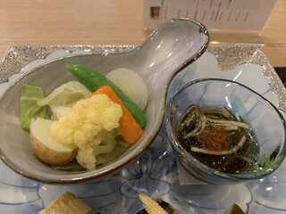 Karuizawa Kappou Kei - Steamed Vegetables and Mozuku Seaweed