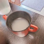 大むら - ピークすぎてトロトロになった蕎麦湯