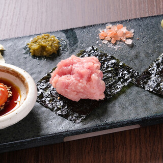 Recommended ◆ “Raw chicken meatballs made in the morning” & “Ranno’s exquisite dashi rolled eggs”