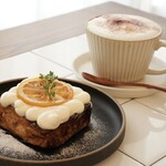 kafetookujouba-bekyu-pia-zukafeandoru-futoppu - カフェの特製フレンチトースト♪オススメ◎