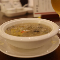 萬珍樓 本店 - 海鮮きのこのスープ