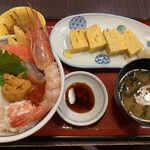 Tsukiji Shokudou Genchan - 北海オホーツク丼