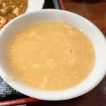 中国料理 峨嵋山 - コーンの中華スープ