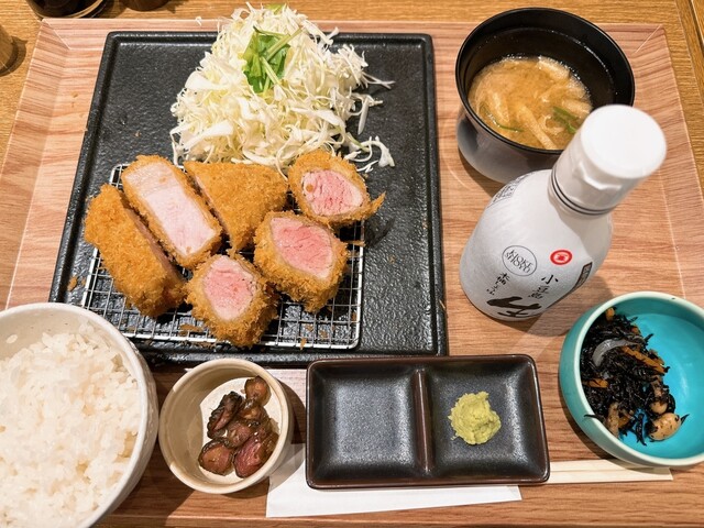 とんかつ料理と京野菜 鶴群 大丸神戸店 - 旧居留地・大丸前/とんかつ
