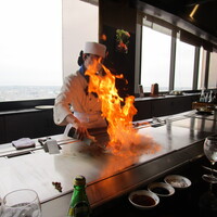 鉄板焼 さざんか - 鉄板焼き