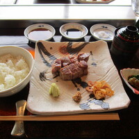 鉄板焼 さざんか - 黒毛和牛とご飯セット