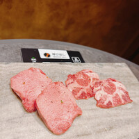 東京焼肉いのうえ 銀座店 - タン2種