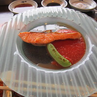 鉄板焼 さざんか - 虹鱒 “紅富士”のソテー