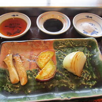 鉄板焼 さざんか - 季節の焼野菜