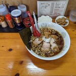 ラーメンのかどや - トッピング投入前