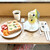 ツクロイ - 料理写真:ピザトースト、ライム香る肥後グリーンメロンパフェ、Itoブレンドコーヒー