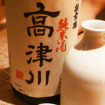 桔梗屋 - 日本酒・高津川.。冷酒で頂きました