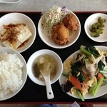 Taiwan Ryouri Shikikou - 豚肉とキクラゲと玉子炒めランチ