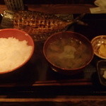 越後屋　宇右衛門 - 極上さばのいしる干し定食