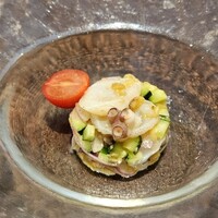 IMPASTO - 北海道産 「水タコ」と 湘南亀井農園 「いろいろ夏野菜」のタルタル仕立て