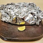 GENSUI - ぐじと松茸のホイル焼き 自家製ポン酢 すだち