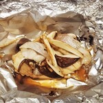 GENSUI - ぐじと松茸のホイル焼き 自家製ポン酢 すだち