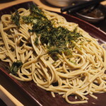 青ヶ島屋 - 冷たい明日葉そば