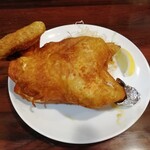 せきとり 東万代町店 - 半身から揚げ（約￥1,000）