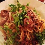 クオーレ・フォルテ - 無茶ぶりオーダー　「肉パスタ！」