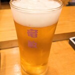 Sushi Dokoro Tatsutoshi - ビール