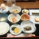 Ebiya - 朝の料理です。