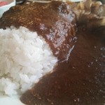 ひやけ - しょうが焼きカレー大盛♪ルーアップ♪