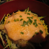 板前心 菊うら - 梅とろろのせ海鮮丼