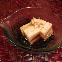 おみの - 茄子と素麺の煮凝り
