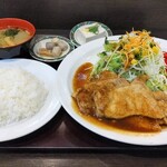 ひまわり - 豚ロース和風ソース ¥1200