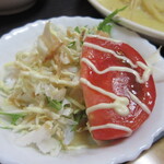 Kanoya - パスタに付くサラダ