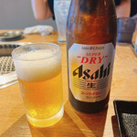 焼肉 牛壱心 - 瓶ビール