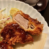 日本料理 若狭 - ひれかつ御膳（２ケ）