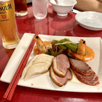 横浜中華街 中國上海料理 四五六菜館 - 60周年記念コース　前菜盛合わせ