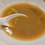 中華そば 麺や 六助 - トロミ強めのスープ