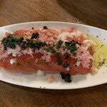 ビヤホールライオン - トマト　オリーブオイルとよく合う。