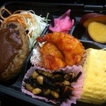 ぜん吉 - ハンバーグ弁当３８０円！