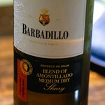 アコルドゥ - バルバディージョ オロロッソ。ここはやはりシェリーですね。